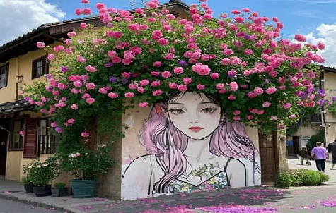 宁陕怎么设计网红打卡墙绘