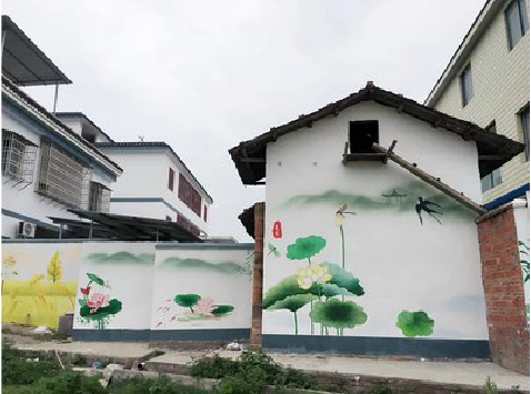 宁陕室外墙绘-从选材到保养。