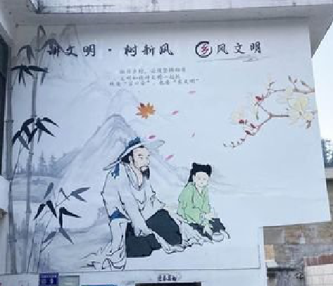 宁陕分享几个墙绘保养知识。