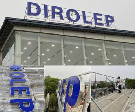 宁陕楼顶发光字安装的注意事项。